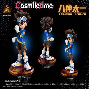 MIMAN Studio Digimon tai-chi Yagami Агумон Figurka Z Żywicy Model Pomnik Zabawka Model GK Cosplay Zabawki dla Dzieci Figurka Prezenty Świąteczne