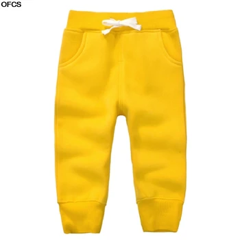 Spodnie Dla noworodków, Ciepłe Zimowe Długie Aksamitne spodnie Do Ubrania dla Dzieci, Odzież Sportowa do biegania, Dziecięce, Spodnie, Odzież dla chłopców i Dziewczynek od 1 do 5 lat